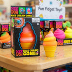Vezmora NeeDoh Nice Cream Cones Creamy Smooth Squishy Fidget Toy - Vezmora