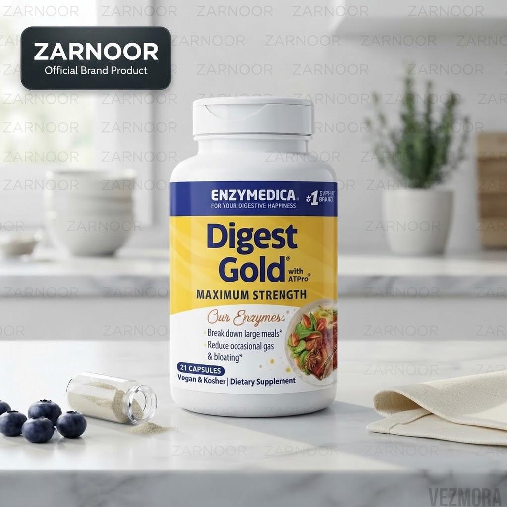 Vezmora Enzymedica Digest Gold with ATPro Maximum Strength Dietary Supplement - 21 Capsules Vezmora - Vezmora
