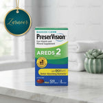 Vezmora Bausch + Lomb PreserVision AREDS 2 Formula Eye Vitamin and Mineral Supplement Mini Soft Gels - 120 Count - Vezmora
