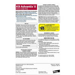 VEZmora K9 Advantix II Flea, Tick & Mosquito Treatment for Extra Large Dogs (Over 55 lbs) – 6 Doses
