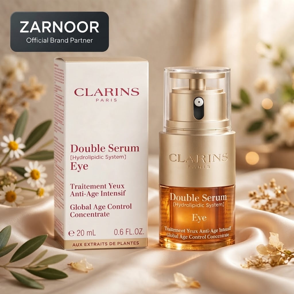 Vezmora Clarins Double Serum Eye, Global Age Control Concentrate, 20 ml / 0.6 Fl. Oz. - Vezmora