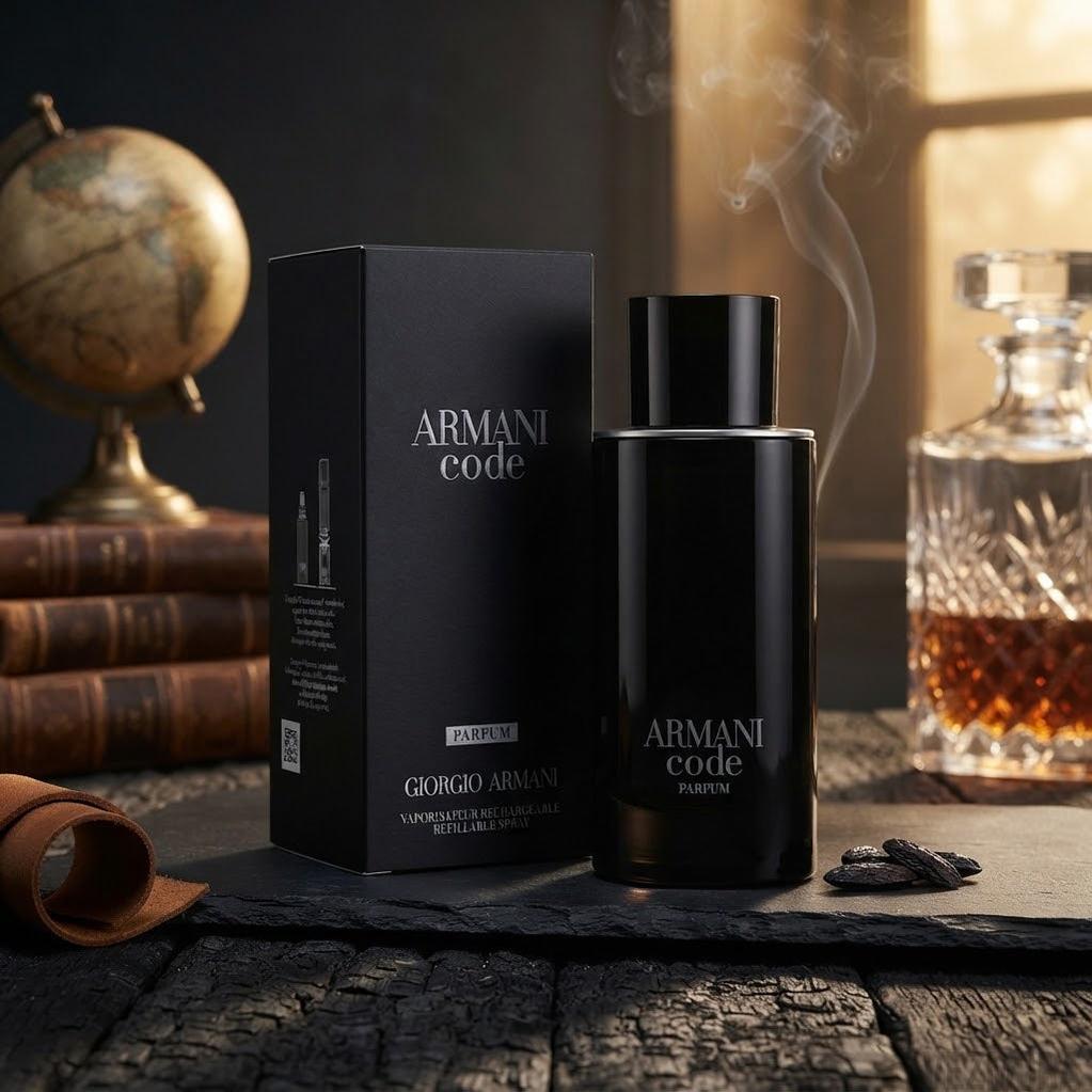 Vezmora Giorgio Armani Code Parfum - Rechargeable Spray for Men - Vezmora