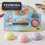 Vezmora Crazy Fun Squishy Bun Holographic Mystery Blind Box Fidget Toy
