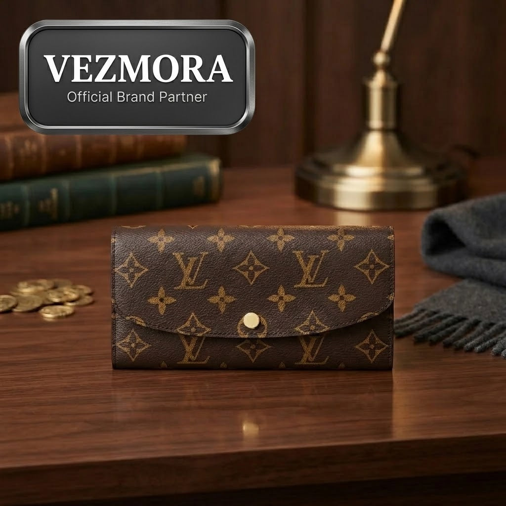 Vezmora Louis Vuitton Classic Monogram Canvas Sarah Long Wallet