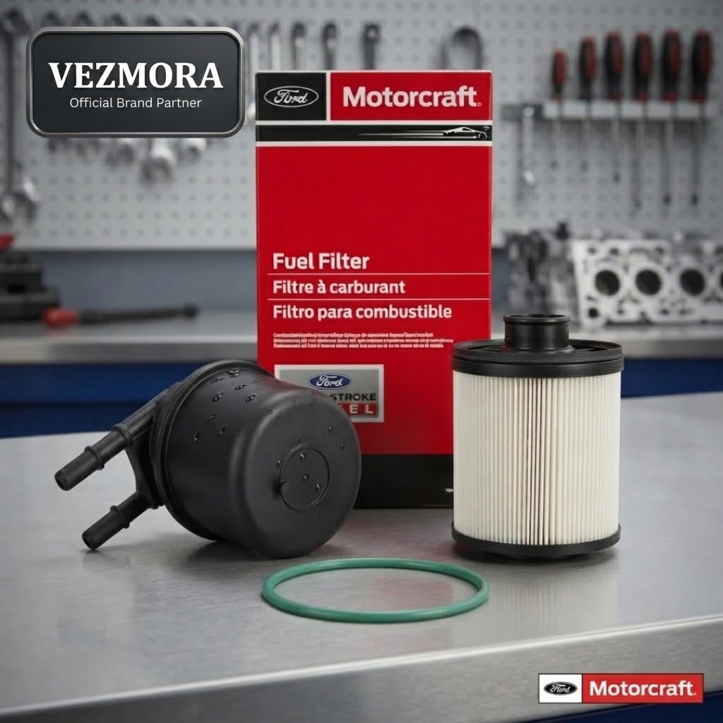 VEZmora Genuine Motorcraft Fuel Filter Kit - FD-4615 (BC3Z-9N184-B)