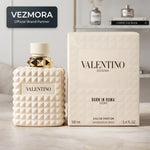 VEZMORA VALENTINO DONNA BORN IN ROMA IVORY EAU DE PARFUM SPRAY 3.4 Oz / 100 ml NEW