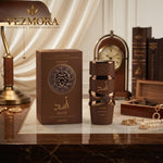 VEZmora Lattafa Asad Bourbon Eau de Parfum - Luxury Fragrance Spray (100 ml / 3.4 Fl Oz)