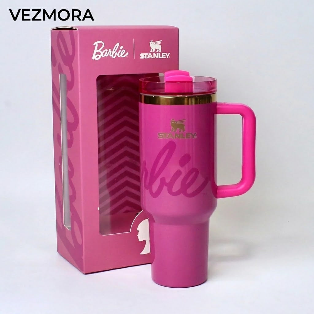 VEZmora Barbie x Stanley Quencher H2.0 FlowState Tumbler