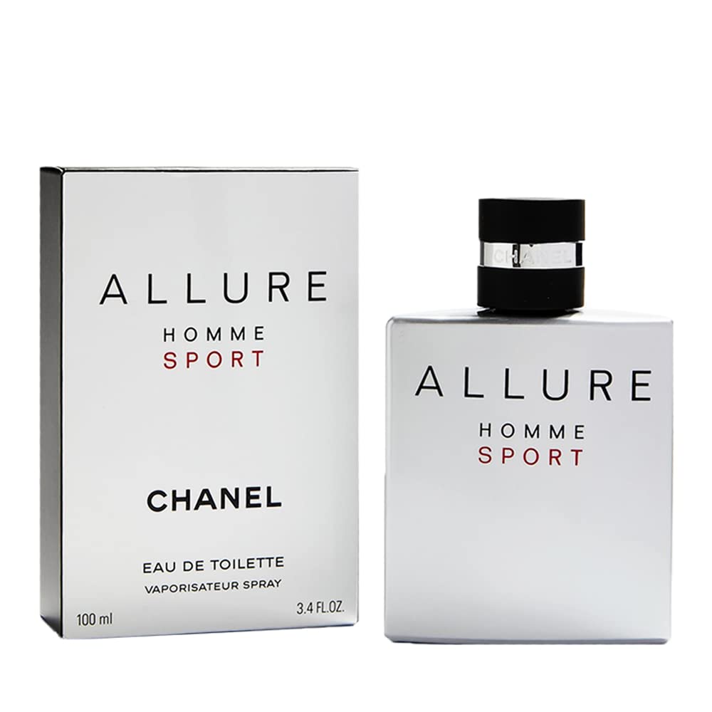 VEZmora Allure Homme Sport by CHANEL Eau de Cologne Spray for Men