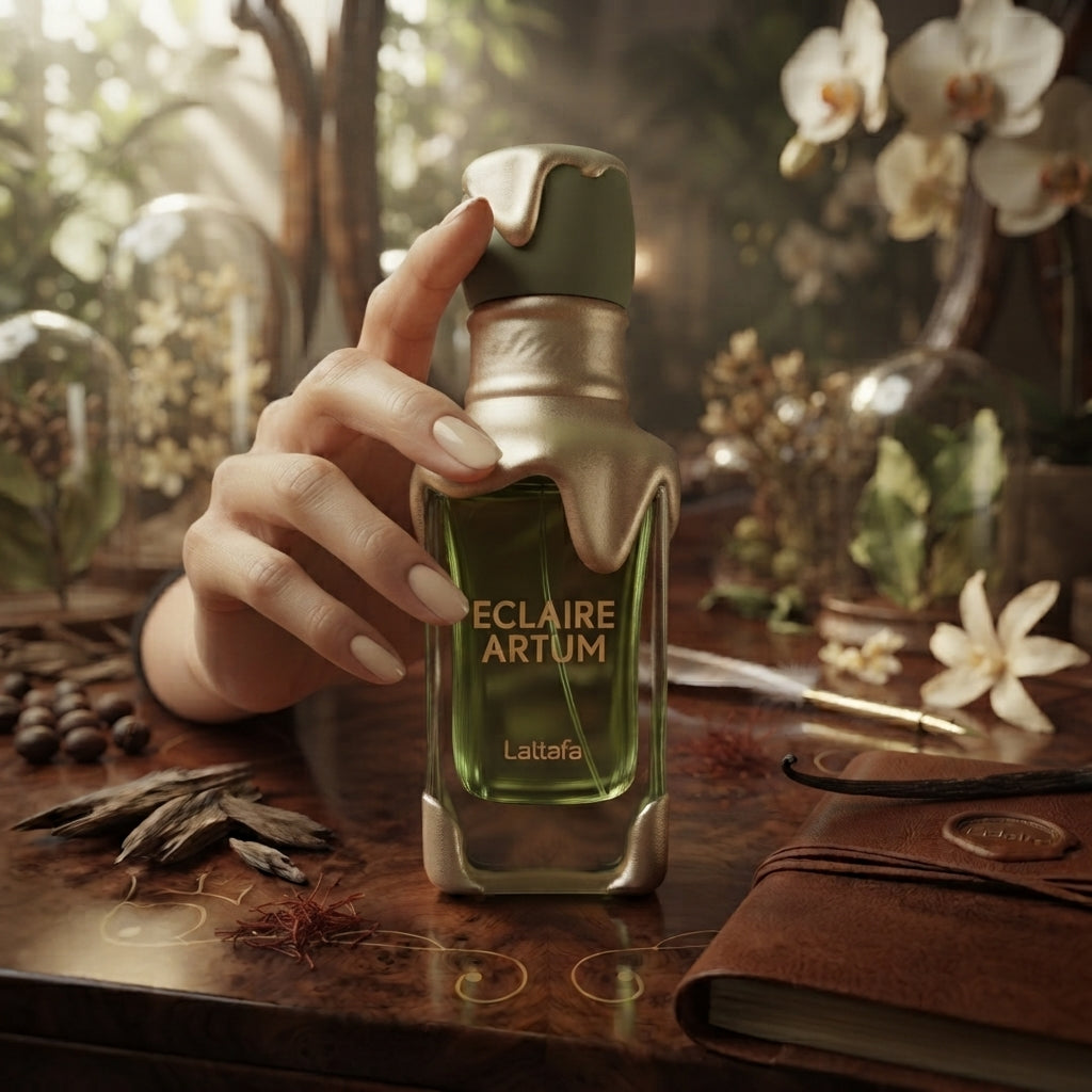 Lattafa Eclaire Artum Eau de Parfum - Luxury Fragrance Spray (100 ml / 3.4 Fl Oz) - Vezmora
