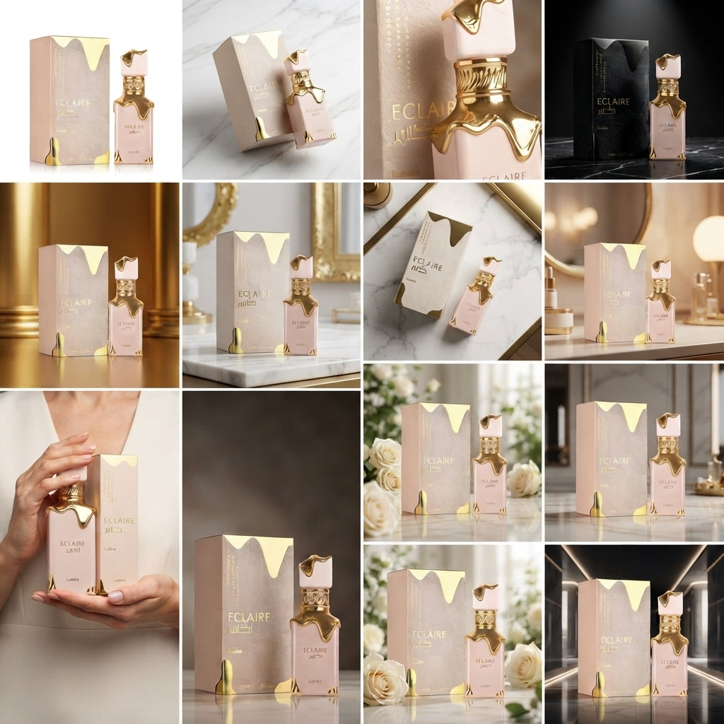 Lattafa Eclaire Eau de Parfum - Luxury Fragrance Spray (100 ml / 3.4 Fl Oz) - Vezmora