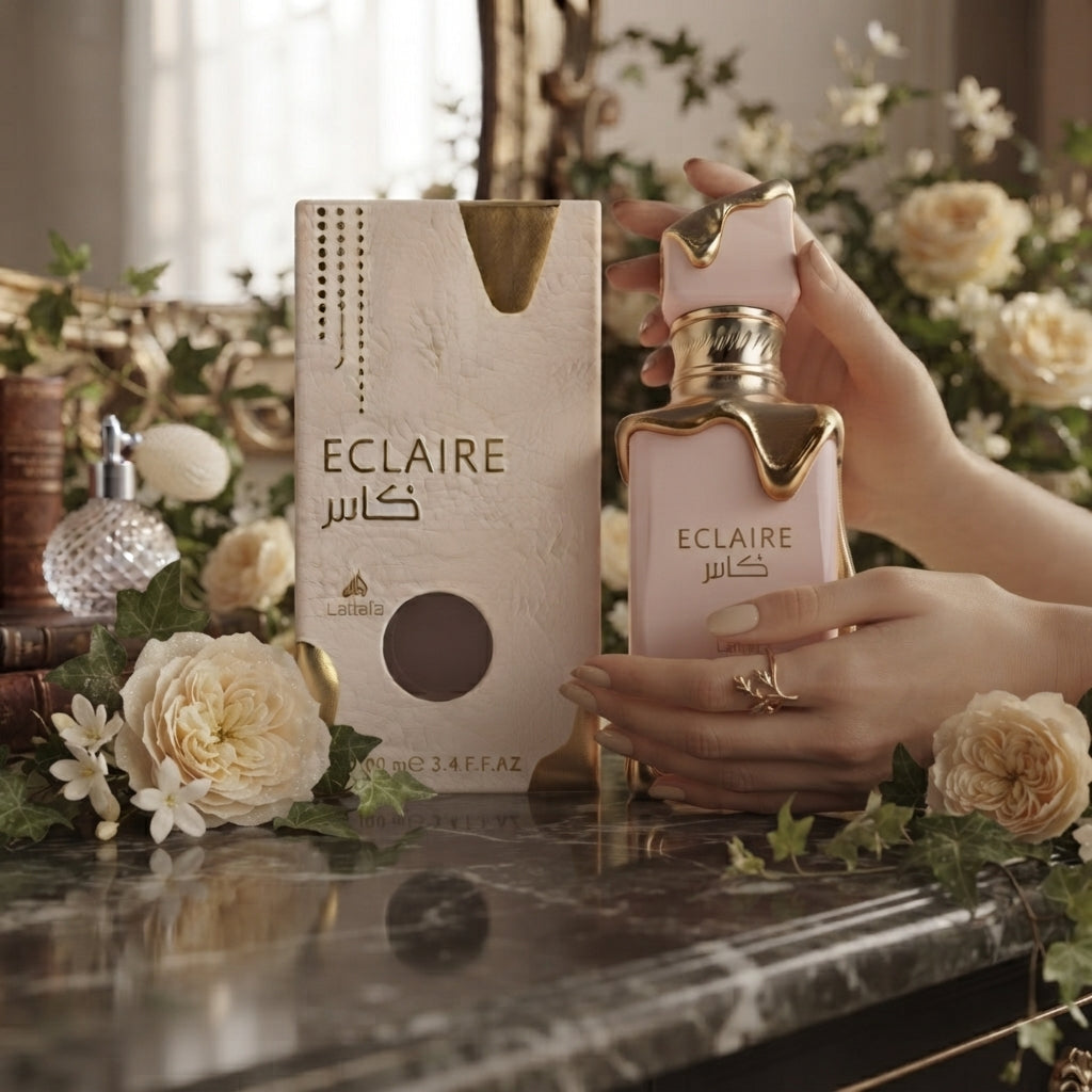 Lattafa Eclaire Eau de Parfum - Luxury Fragrance Spray (100 ml / 3.4 Fl Oz) - Vezmora