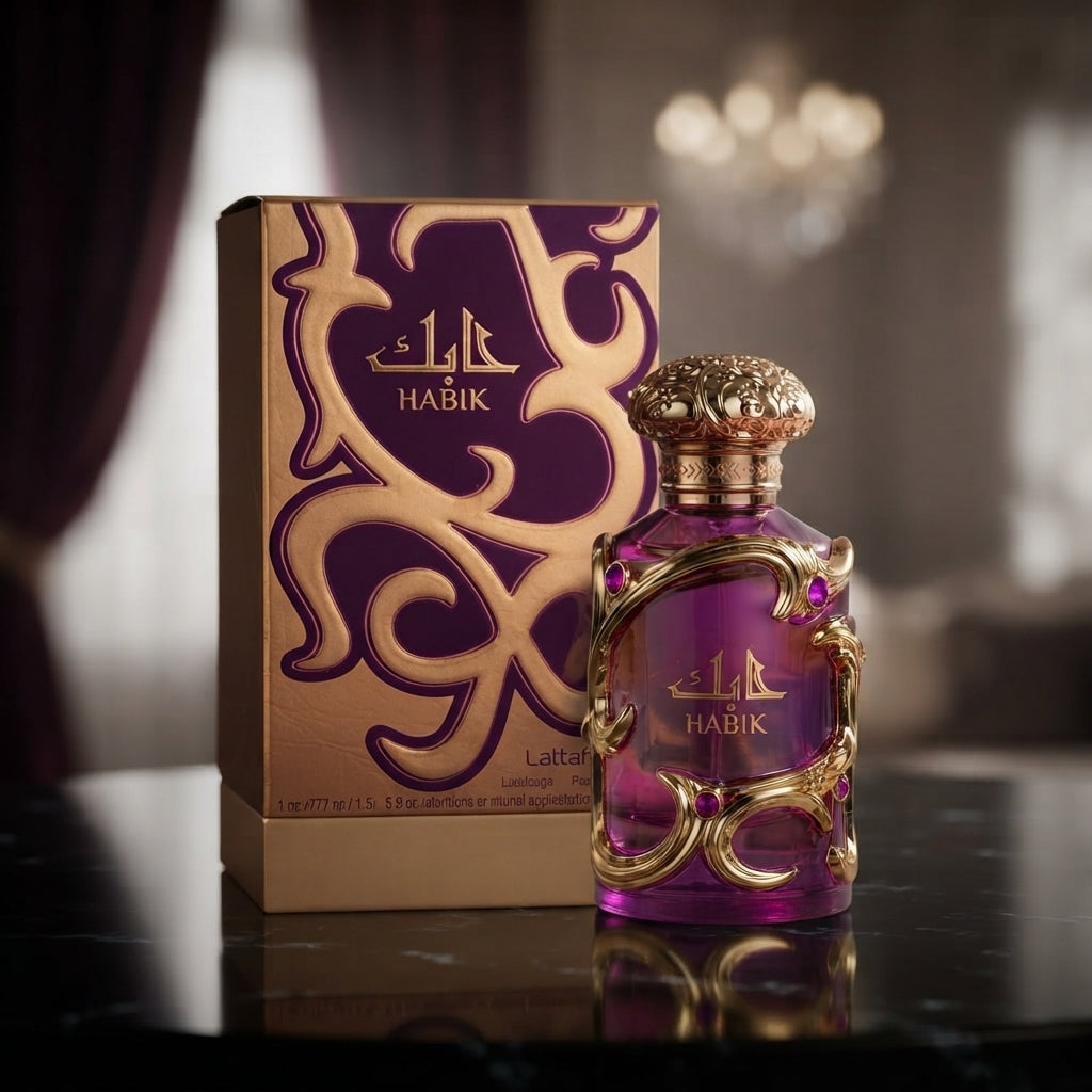 Lattafa Habik Eau de Parfum - Luxury Fragrance Spray (100 ml / 3.4 Fl Oz) - Vezmora