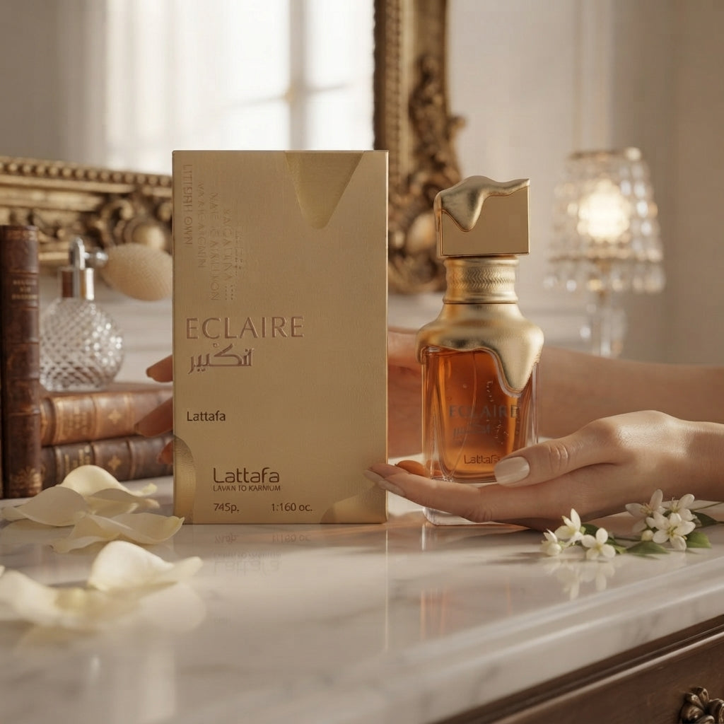 Lattafa Eclaire Gold Edition Eau de Parfum - Luxury Fragrance Spray (100 ml / 3.4 Fl Oz) - Vezmora