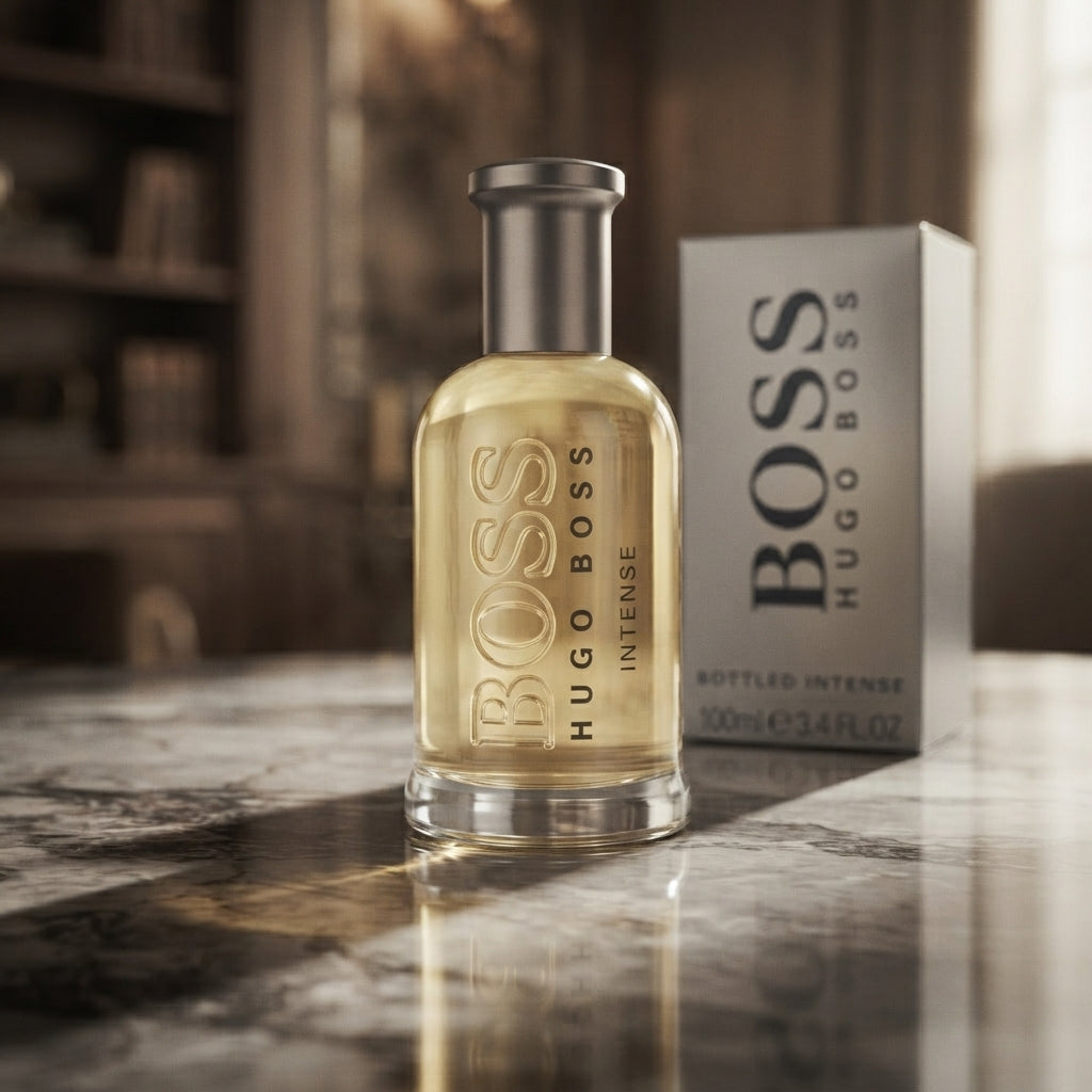 Boss Bottled Intense Eau de Parfum - Luxury Fragrance Spray (100 ml / 3.4 Fl Oz) - Vezmora