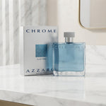 Azzaro Chrome Eau de Toilette - Luxury Fragrance Spray (100 ml / 3.4 Fl Oz) - Vezmora