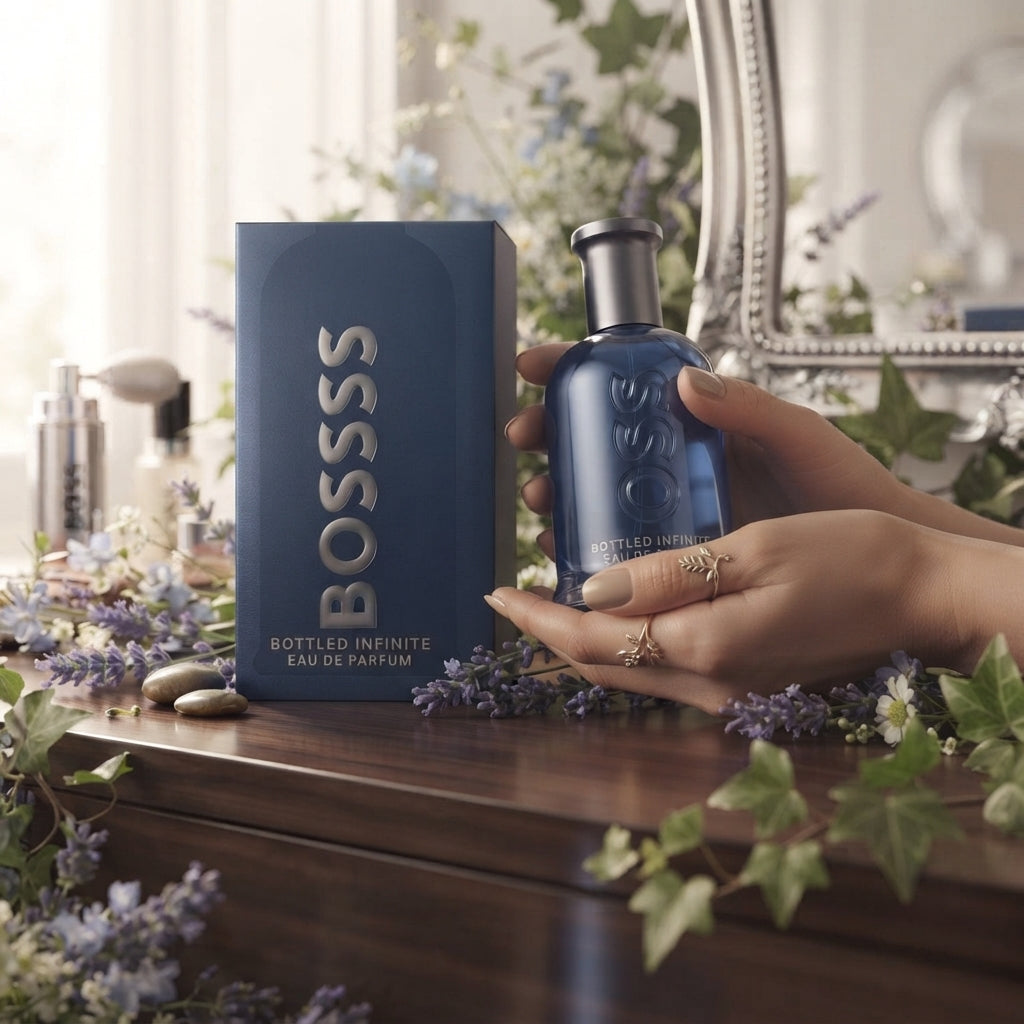 Boss Bottled Infinite Eau de Parfum - Luxury Fragrance Spray (100 ml / 3.4 Fl Oz) - Vezmora