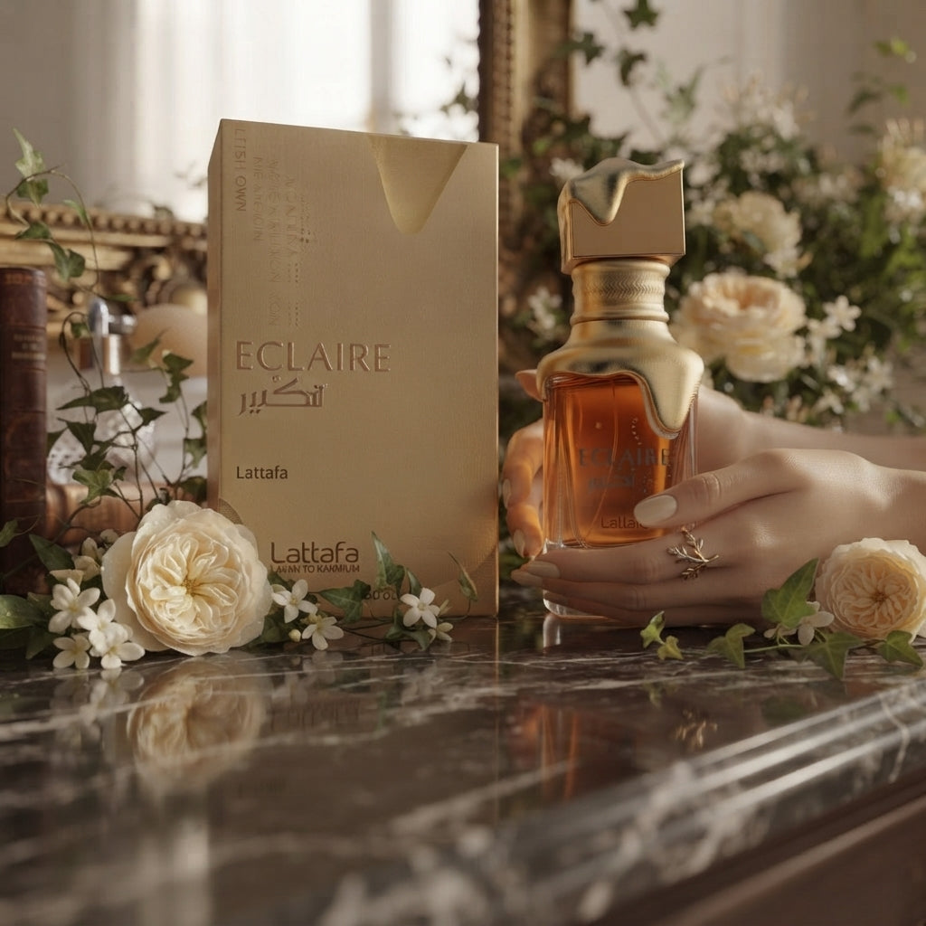 Lattafa Eclaire Gold Edition Eau de Parfum - Luxury Fragrance Spray (100 ml / 3.4 Fl Oz) - Vezmora