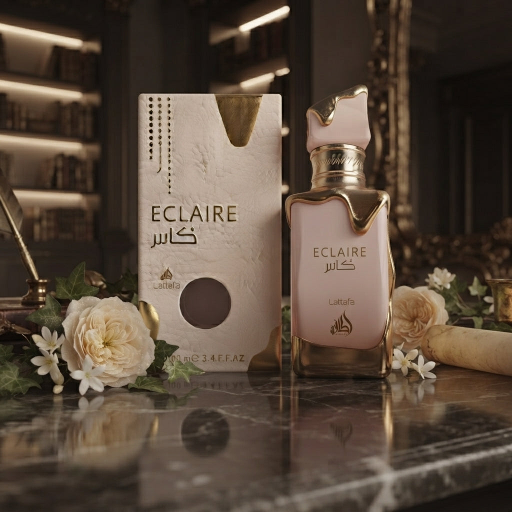 Lattafa Eclaire Eau de Parfum - Luxury Fragrance Spray (100 ml / 3.4 Fl Oz) - Vezmora