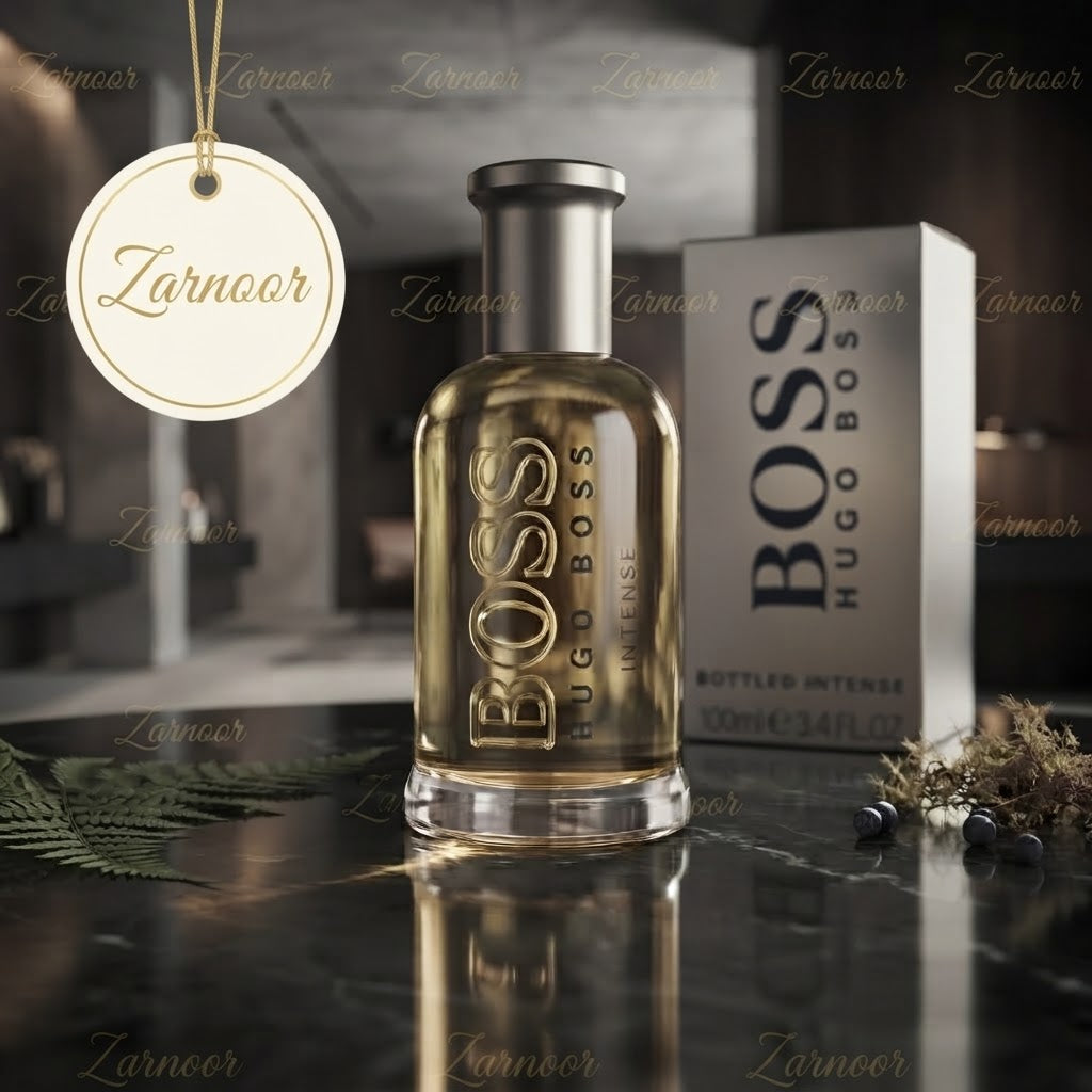 Boss Bottled Intense Eau de Parfum - Luxury Fragrance Spray (100 ml / 3.4 Fl Oz) - Vezmora