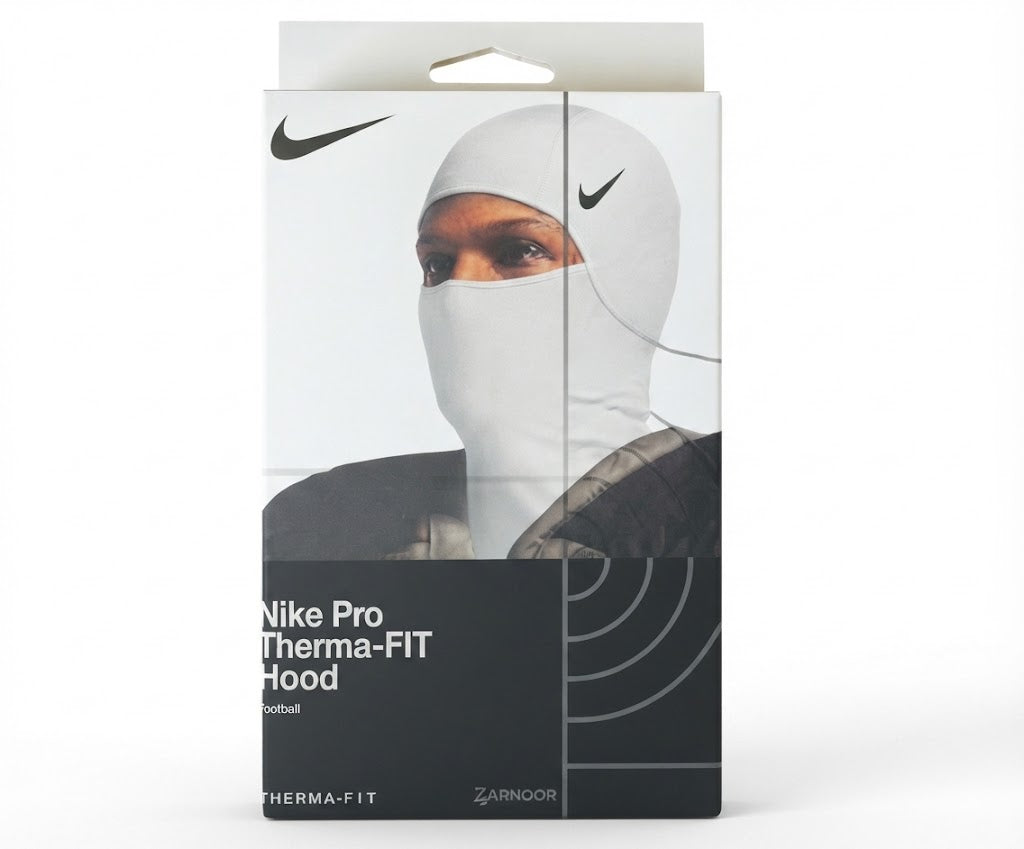 Nike Pro Therma-FIT Cold Weather Sports Hood (White) - Vezmora