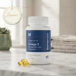 Vezmora BetterVits Omega 3 with High EPA + DHA Concentration Food Supplement - 60 Capsules - Vezmora