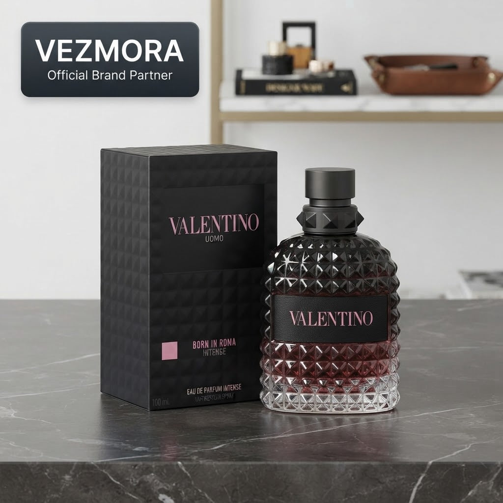 VEZMORA Valentino Uomo Born In Roma Intense for Men - 3.4 oz EDP Spray