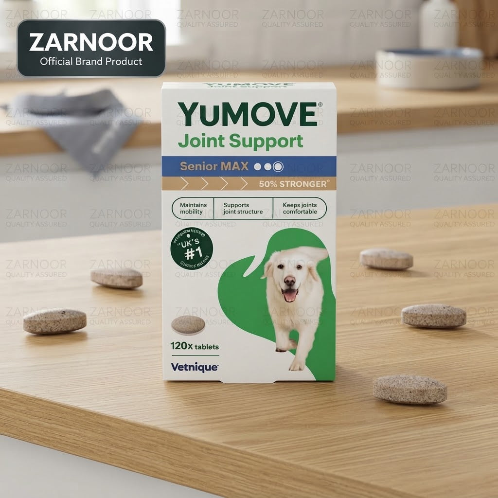 Vezmora YuMOVE Joint Support Senior MAX – 50% Stronger Mobility Supplement for Dogs – 120 Tablets - Vezmora