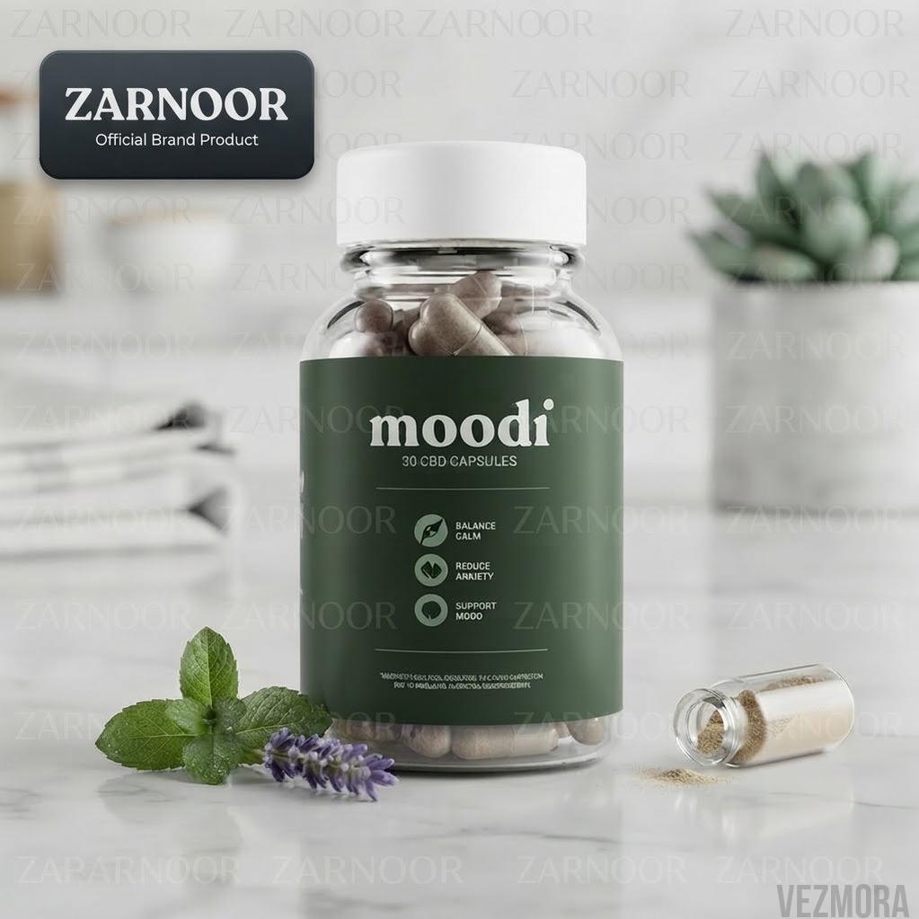 Vezmora Moodi 30 CBD Capsules Dietary Supplement Vezmora - Vezmora