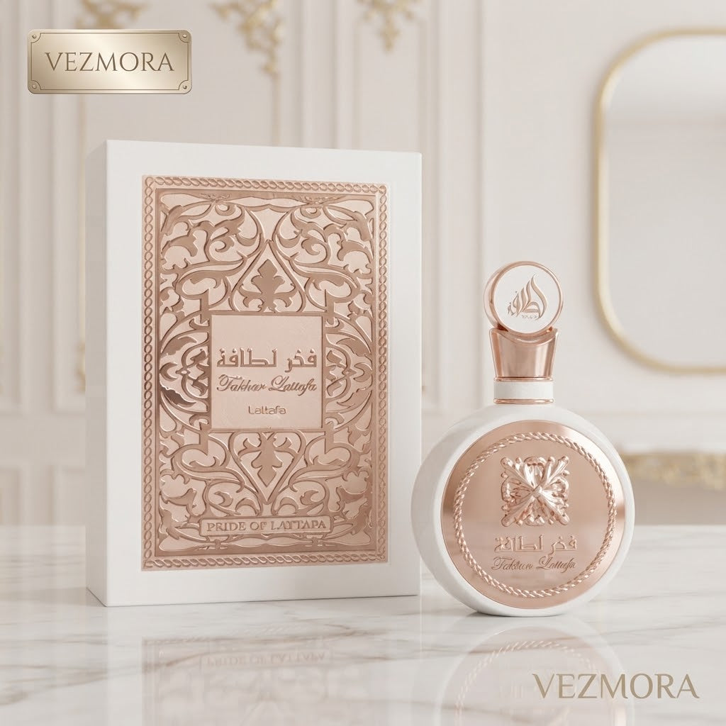 VEZMORA Fakhar Lattafa Pride Eau de Parfum | Luxury Long-Lasting Arabic Fragrance for Women