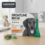 Vezmora Frontline Plus Spot-On Flea, Tick & Lice Treatment for Small Dogs (2-10 kg) - 6 Pipettes - Vezmora