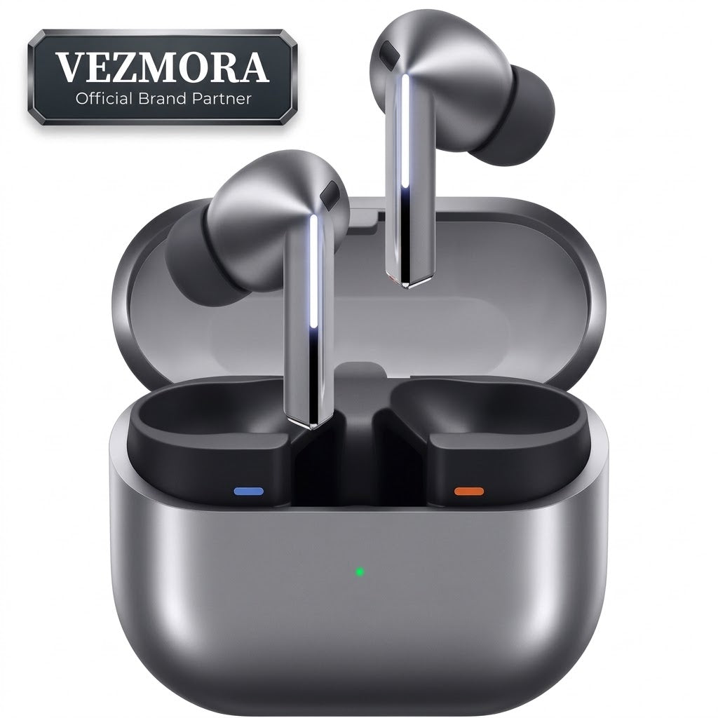 Vezmora Samsung Galaxy Buds 3 Pro Ai True Wireless Noise Cancelling Earbuds - Silver