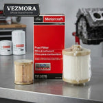 VEZmora Genuine Motorcraft Fuel Filter Kit - FD-4616 (3C3Z-9N184-CB)