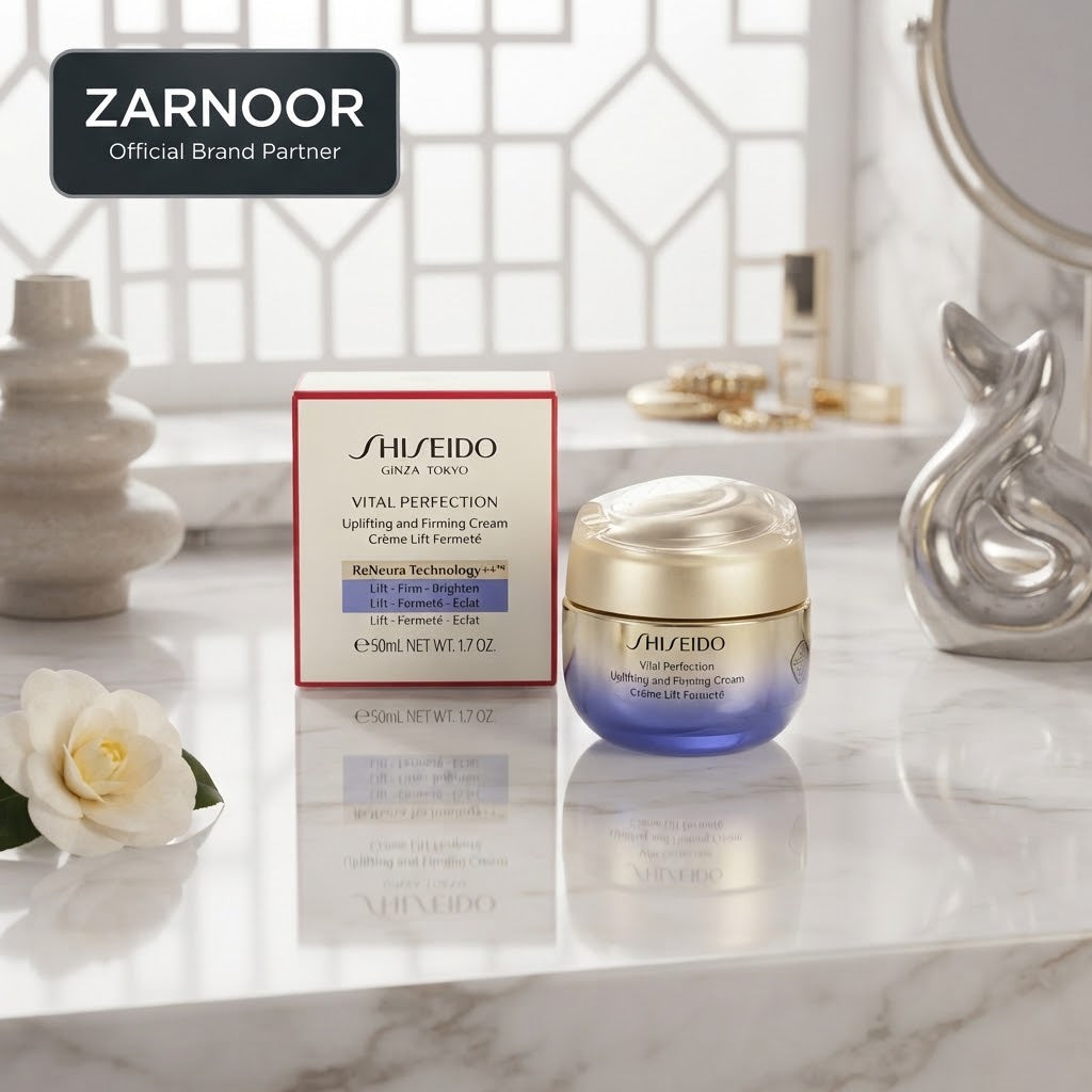 Vezmora Shiseido Ginza Tokyo Vital Perfection Uplifting and Firming Cream (Crème Lift Fermeté), e 50 mL NET WT. 1.7 OZ. - Vezmora