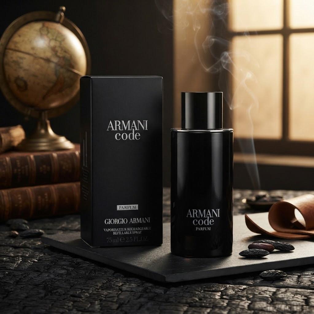 Vezmora Giorgio Armani Code Parfum - Rechargeable Spray for Men - 75ml - Vezmora