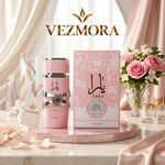 VEZmora Lattafa Yara Eau de Parfum - Pink Luxury Fragrance Spray (100 ml / 3.4 Fl Oz)