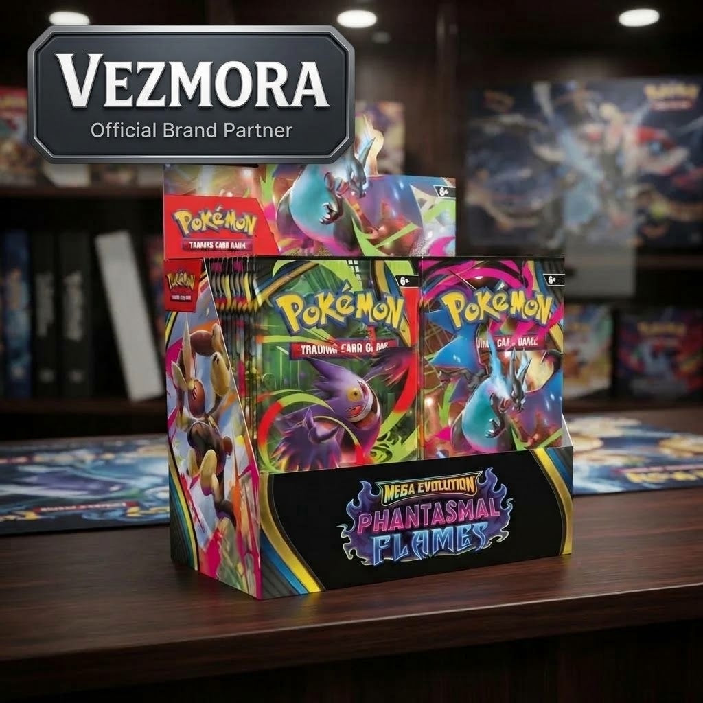 Vezmora Pokémon TCG: Mega Evolution - Phantasmal Flames Booster Display Box