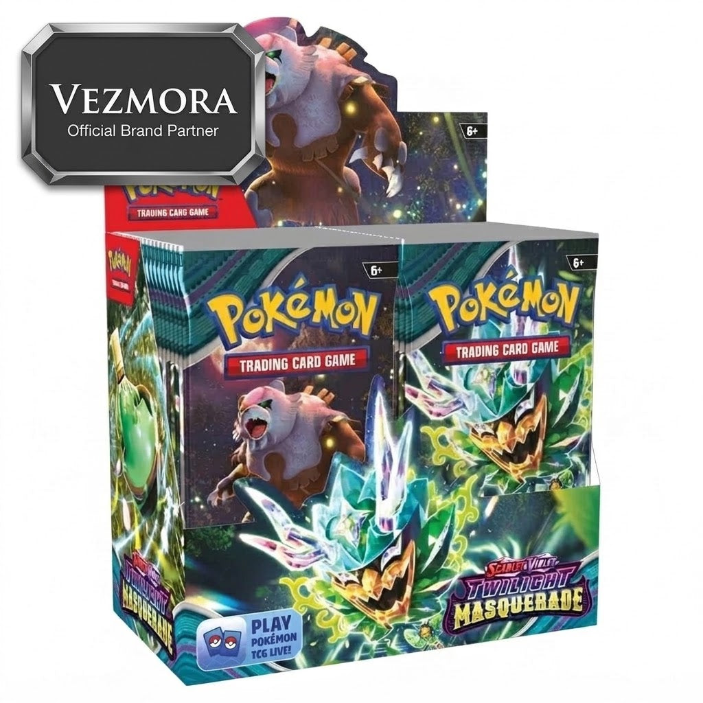 Vezmora Pokémon TCG: Scarlet & Violet - Twilight Masquerade Booster Display Box