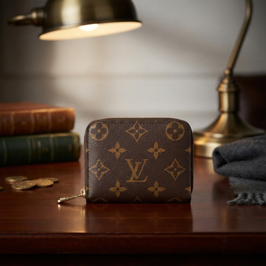 Vezmora Louis Vuitton Classic Monogram Canvas Zippy Coin Purse - Vezmora