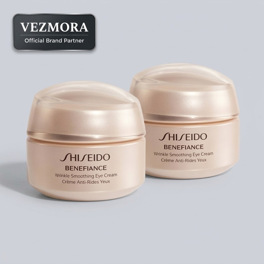 Vezmora Shiseido Benefiance Wrinkle Smoothing Eye Cream Duo Set