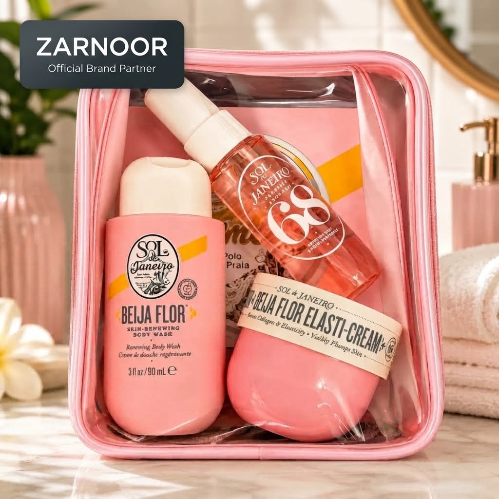 Vezmora Sol de Janeiro Beija Flor Jet Set – Travel Size Body Care & Perfume Set