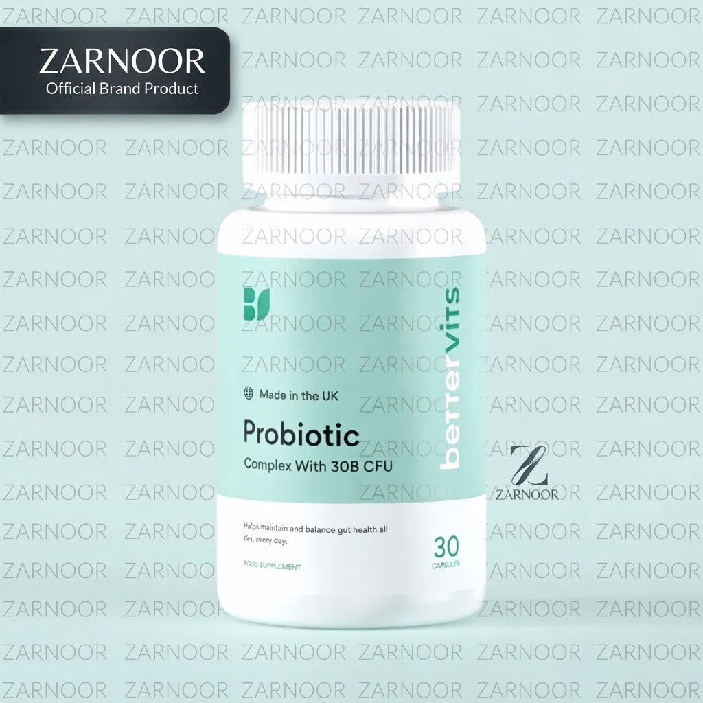 Bettervits Probiotic Complex With 30B CFU Food Supplement - 30 Capsules Vezmora - Vezmora