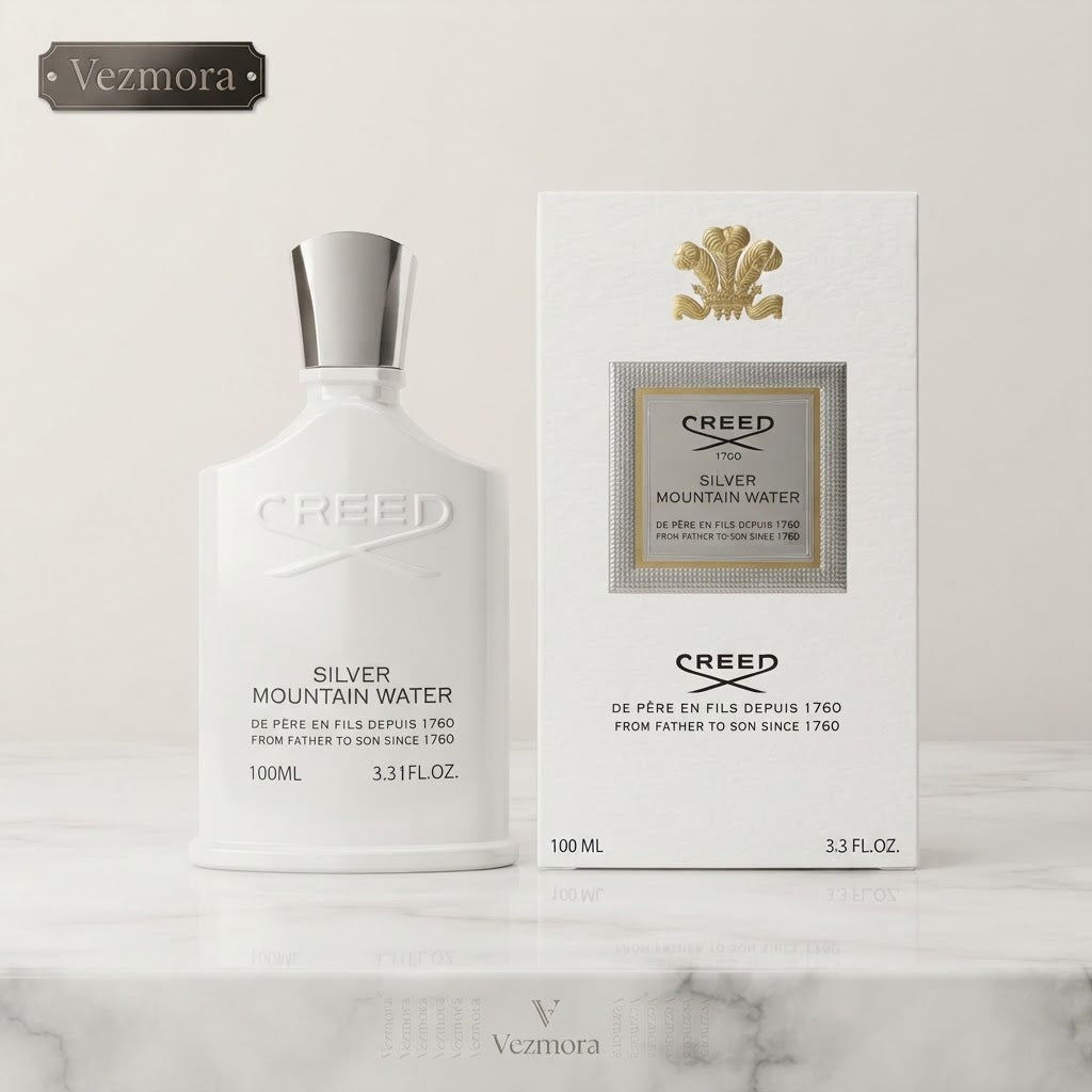 VEZmora Creed Silver Mountain Water Eau De Parfum (3.33 fl. oz. / 100 ml)