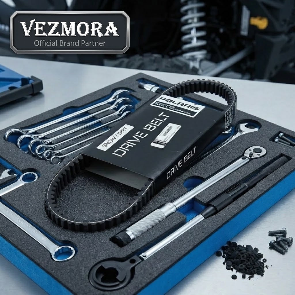 VEZmora Genuine Polaris Engineered Drive Belt - 3211186 (Xpedition, Ranger, RZR Turbo XP 4 1000)