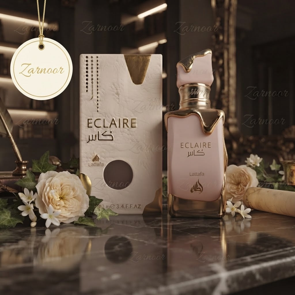 Lattafa Eclaire Eau de Parfum - Luxury Fragrance Spray (100 ml / 3.4 Fl Oz) - Vezmora