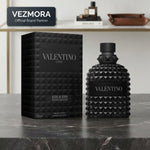 VEZMORA Valentino Uomo Born In Roma Rockstud Noir 3.4 oz/100ml EDT