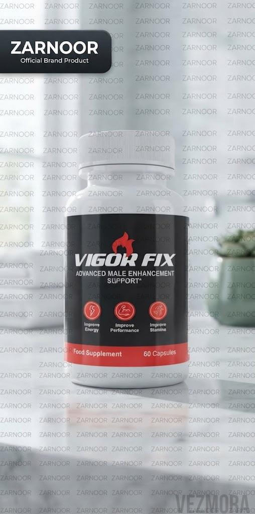 Vezmora Vigor Fix Advanced Male Enhancement Support Food Supplement - 60 Capsules Vezmora - Vezmora