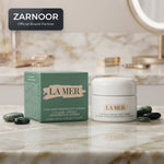 Vezmora La Mer The Moisturizing Soft Cream (La Crème Soyeuse Régénération Intense), poids net wt. 0.24 oz. / 7 ml e - Vezmora