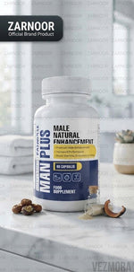 Vezmora Supplement Paradise Man Plus Male Natural Enhancement Food Supplement - 60 Capsules Vezmora - Vezmora
