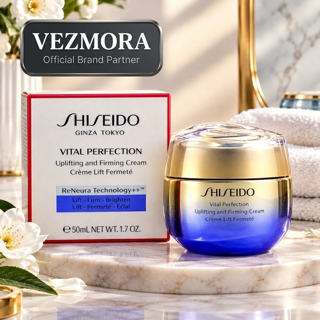 Vezmora Shiseido Vital Perfection Uplifting and Firming Cream (50ml / 1.7 Oz.)